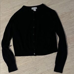 Classic Black Women's Cardigan